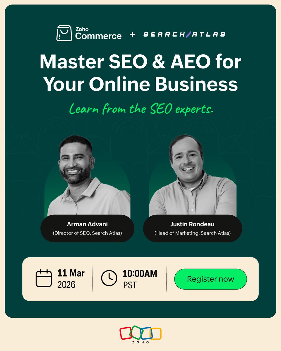 Zoho Commerce tweet media