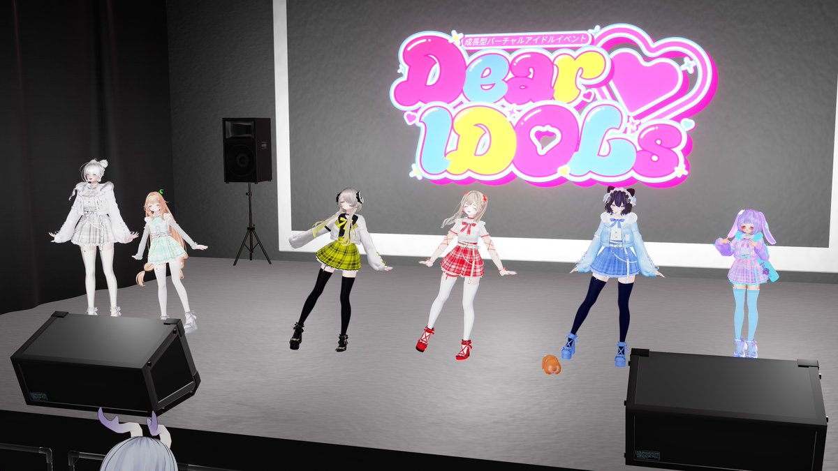 ライブパートはバレタインに沿った曲を歌って踊って...と会場も盛り上がっていてとても楽しい時間でした！