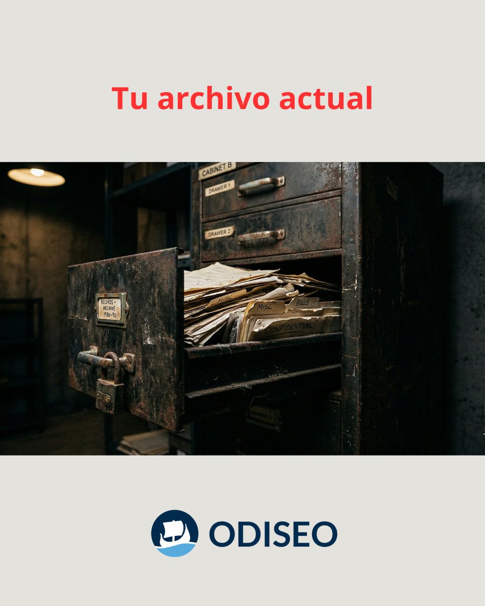 Odiseolegal's tweet photo. Falsa seguridad 🆚 Seguridad Real

Muchos abogados desconfían de lo digital, pero guardan casos millonarios en un archivador de metal que se abre con un clip. 📉 https://t.co/KnVa7JMMZV