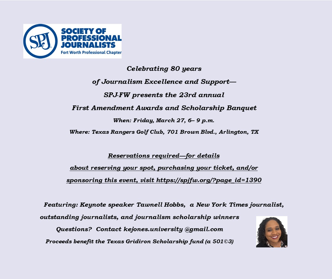 SPJ Fort Worth tweet media