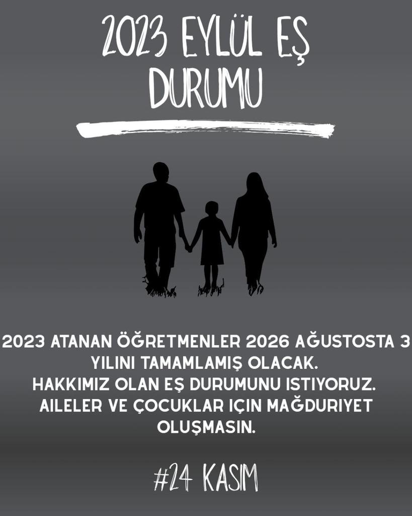 EdanurM7822's tweet photo. @Mahmut__ozay Sesimizin duyulması bizlere umut verdi. Aile birliği hakkımızın idari gecikmeden kaynaklı takvim farkı nedeniyle kaybolmaması için somut bir adım atılmasını bekliyoruz.
@Yusuf__Tekin @_aliyalcin_ @RamazanCakirci @talatyavuz29 @cftcblnt
#2023EylülAtamasıAileBirligi https://t.co/20zGKu0Ua2