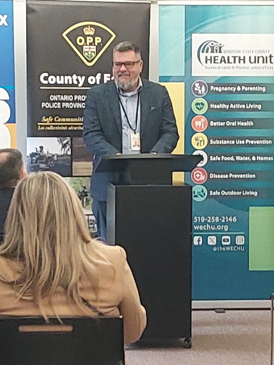 OPP_WR's tweet photo. #EssexCtyOPP, were glad to join the Windsor Essex Community Safety & Well-Being Plan, and the #WECHU February 26, 2026 to officially launch the Neighbourhood Safety Plans for the Town of Essex.

Neighbourhood Safety Plans contain important information to help residents and local businesses handle a variety of emergency and non-emergency situations.

You can access the safety plans at https://t.co/RiolsQYhbK

#communitypolicing #communityengagement #neighbourhoodsafety #Townofessex

^cc