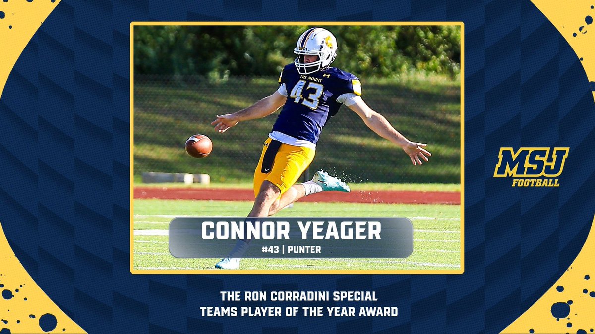 MSJ_FB's tweet photo. 2025 Corradini Special Teams Player of the Year! https://t.co/Pzjqphc8lQ