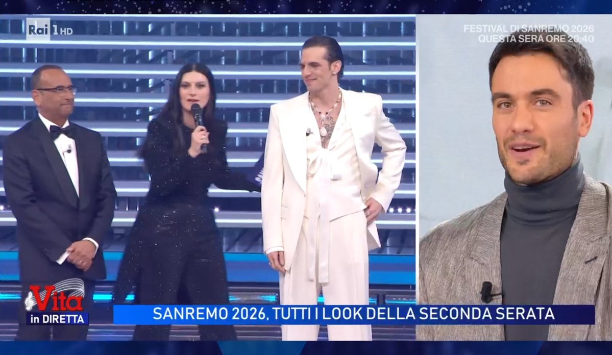 Eccolo Pier😍👏🏻❤️ condivido assolutamente i suoi commenti sui look👏🏻❤️ #prelemi #vitaindiretta