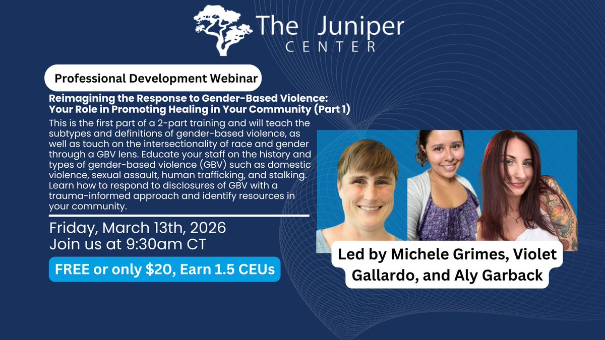 The Juniper Center Counseling & Therapy tweet media