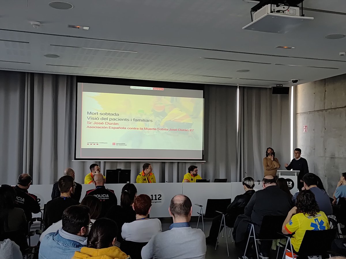 semgencat's tweet image. Imatges de la Jornada d'Actualització de les Guies #RCP 2025 i de la presentació del Projecte 'ACR Respon', la nova App per activar agents comunitaris en cas d'aturada cardíaca.

La jornada, celebrada avui a la seu de @112 a #Reus, ha tingut lloc en format presencial i també en