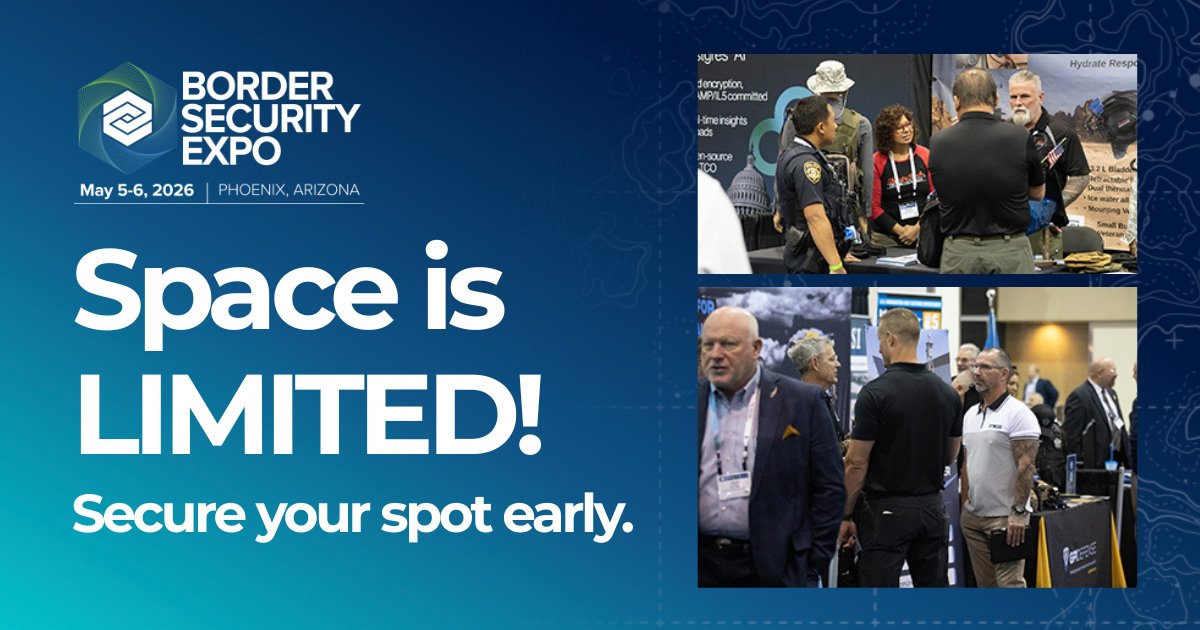 Border Security Expo | May 5-6 | Phoenix, AZ tweet media