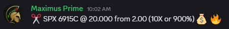 freetrades4u's tweet photo. Before posting today's trade catalog, here's last Friday's  💥 10X or 900% 💥  MONSTER WINNER  💰🔥

No guessing. No hesitation. Just execution.

$AAPL $AMZN $AMD $AVGO $CRWV $META $NVDA $NFLX $MSFT $TSLA $ORCL $HOOD $GOOGL $PLTR $SPX $SPY $QQQ https://t.co/il755XtJl5