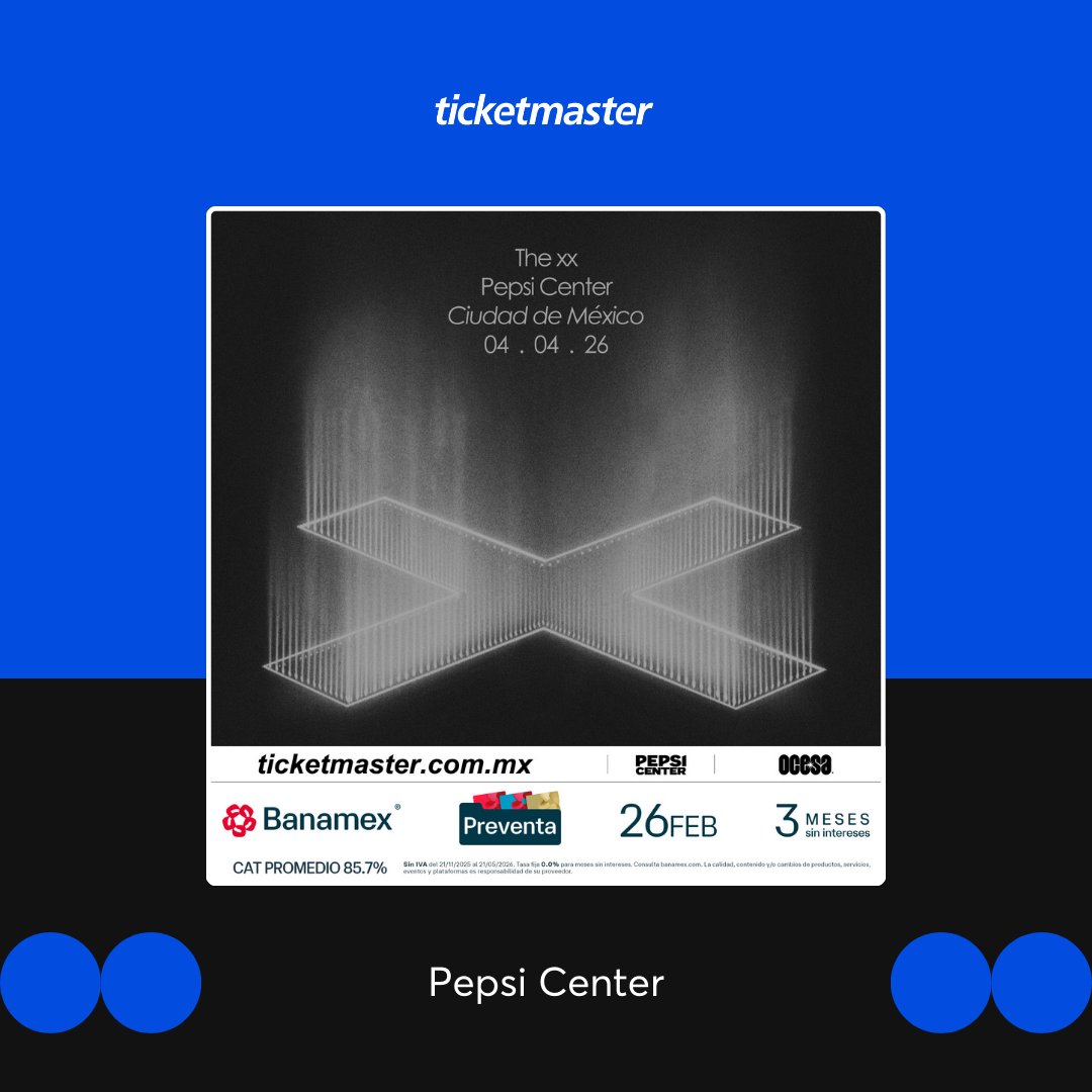 Ticketmaster México tweet media