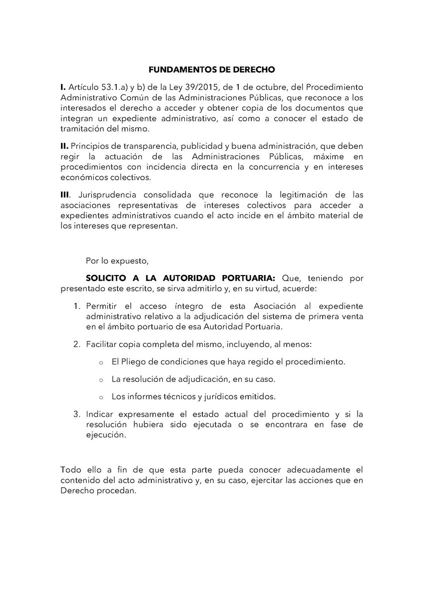 AsodecoPuerto's tweet photo. SOLICITUD  Y MEDIDAS CAUTELARES https://t.co/PyurX9aWXQ