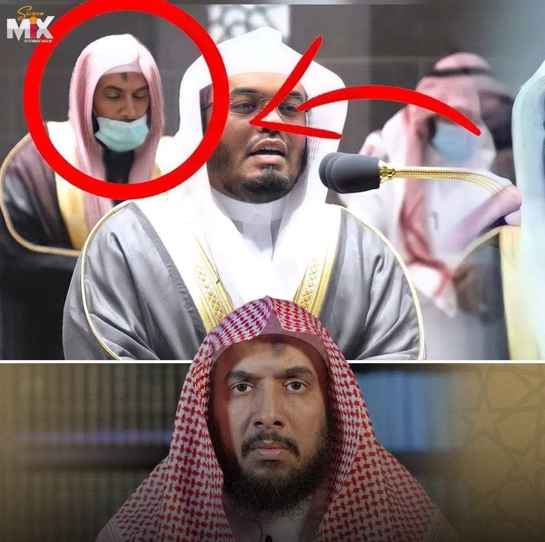 We always see Abdulaziz Al-Hajj behind the imams on the live broadcast of Masjid al Nabawi prayers.
His job is to correct the imams if they forget some Quranic verses.
You can imagine that this man does not know which surah the imam will read, but due to his intense concentration