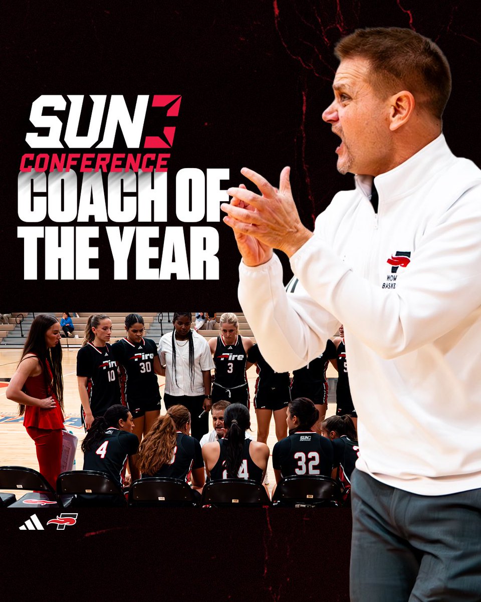 SEUFireWBB's tweet photo. THAT’S OUR COACH

@JoshuaEpperson led the team to 2️⃣5️⃣ wins and the Sun Conference regular season title. 

#FuelTheFire 🔥 #TheSunStandard
#TheRightWayToPlay https://t.co/G9eOJHPjXO