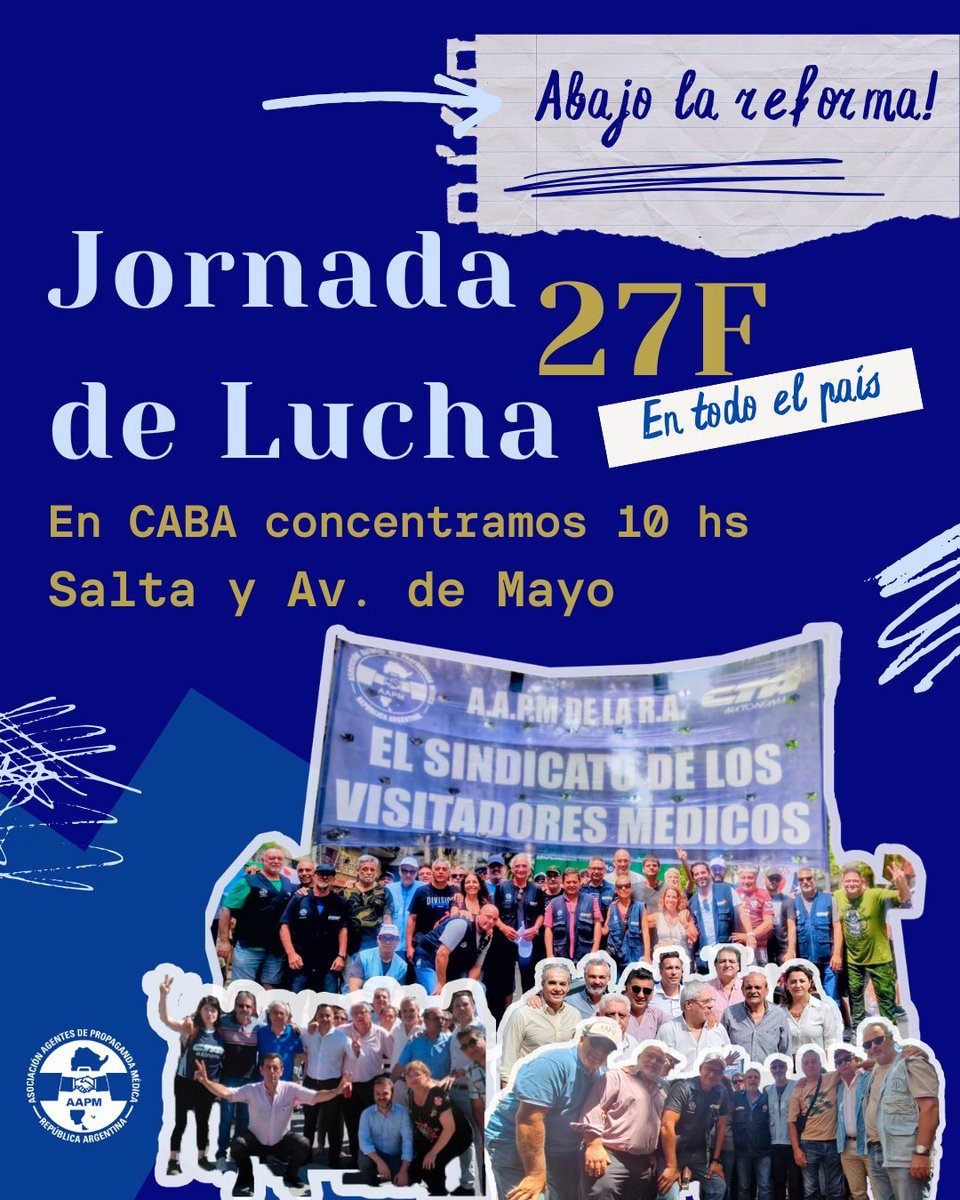 AAPMRA's tweet photo. ¡ABAJO LA REFORMA!
Sigamos defendiendo nuestros derechos. https://t.co/lkchWzPnFI