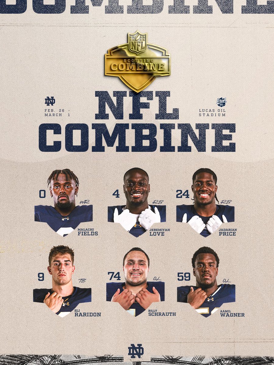 Notre Dame Football tweet media