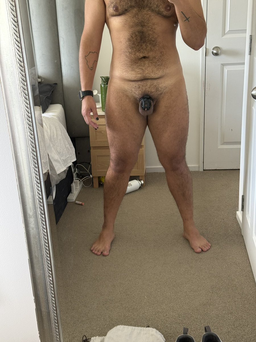 Fabian_NZ1's tweet photo. How long should I say locked for? Going to try my hand again at long term wear and see if I can beat my personal best of a month. https://t.co/TlRVtXjxby