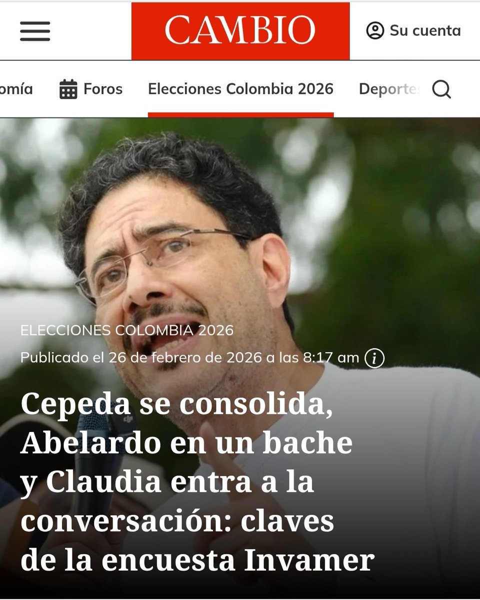 Colombia le está apostando a profundización de programa del <a href="/PactoHistorico/">Pacto Histórico Colombia</a>  , con cambio en el estilo presidencial.
<a href="/infopresidencia/">Presidencia Colombia 🇨🇴</a> 
<a href="/IvanCepedaCast/">Iván Cepeda Castro</a>