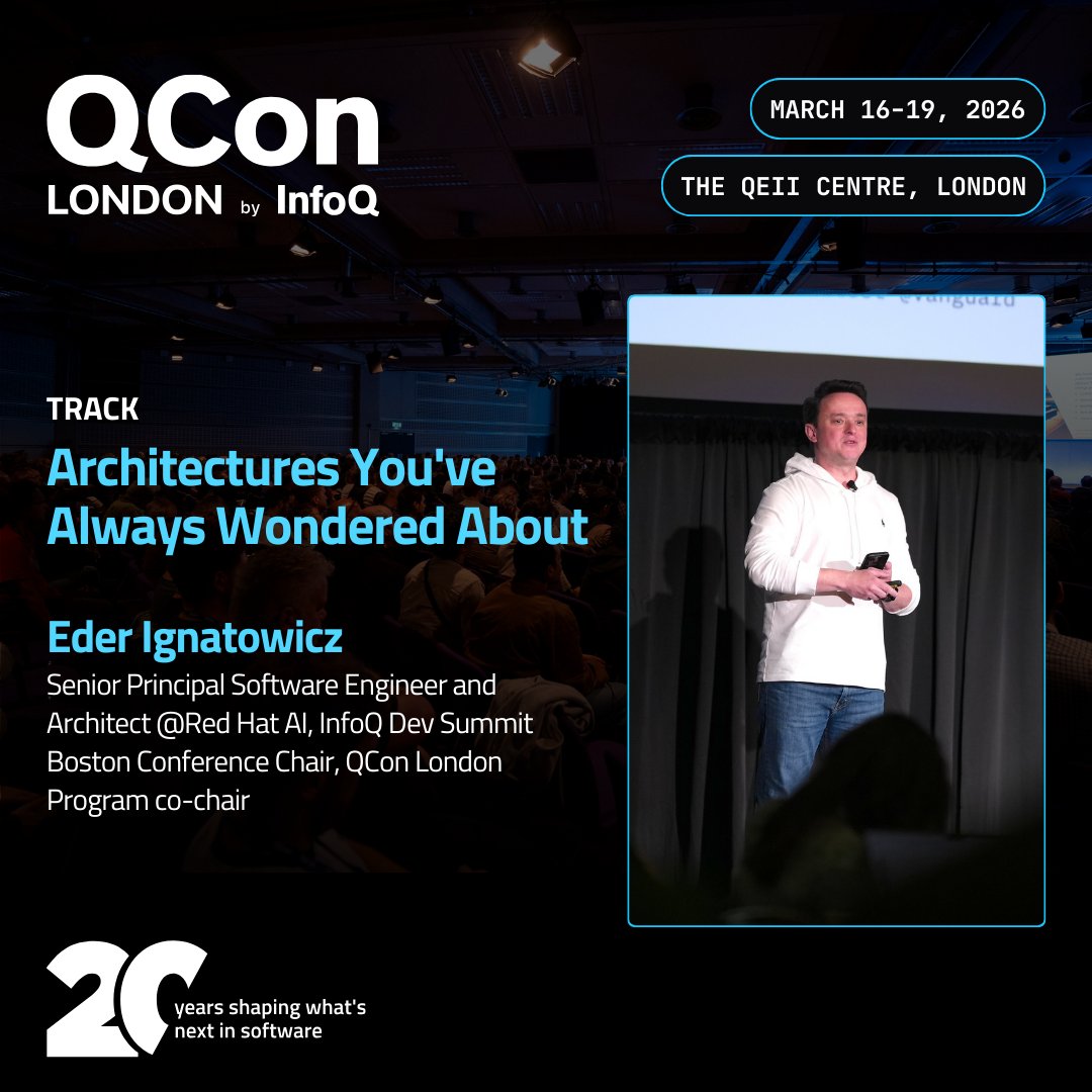 QCon London Software Development Conference tweet media