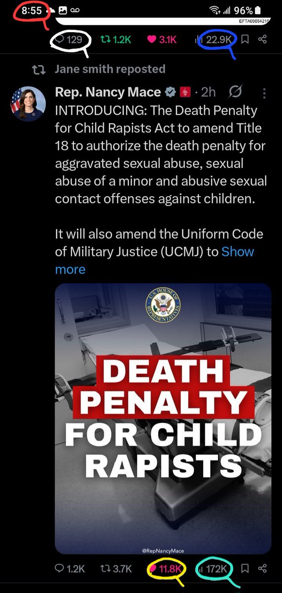 DeanDavis33's tweet image. 🎰 #WhatAreTheOdds 🪽
1️⃣2️⃣9️⃣ #OneTwoNine 
2️⃣2️⃣9️⃣ #TwoTwoNine 
8️⃣5️⃣5️⃣ #EightFiveFive 
1️⃣1️⃣8️⃣ #OneOneEight 
1️⃣7️⃣2️⃣ #OneSevenTwo 🐸