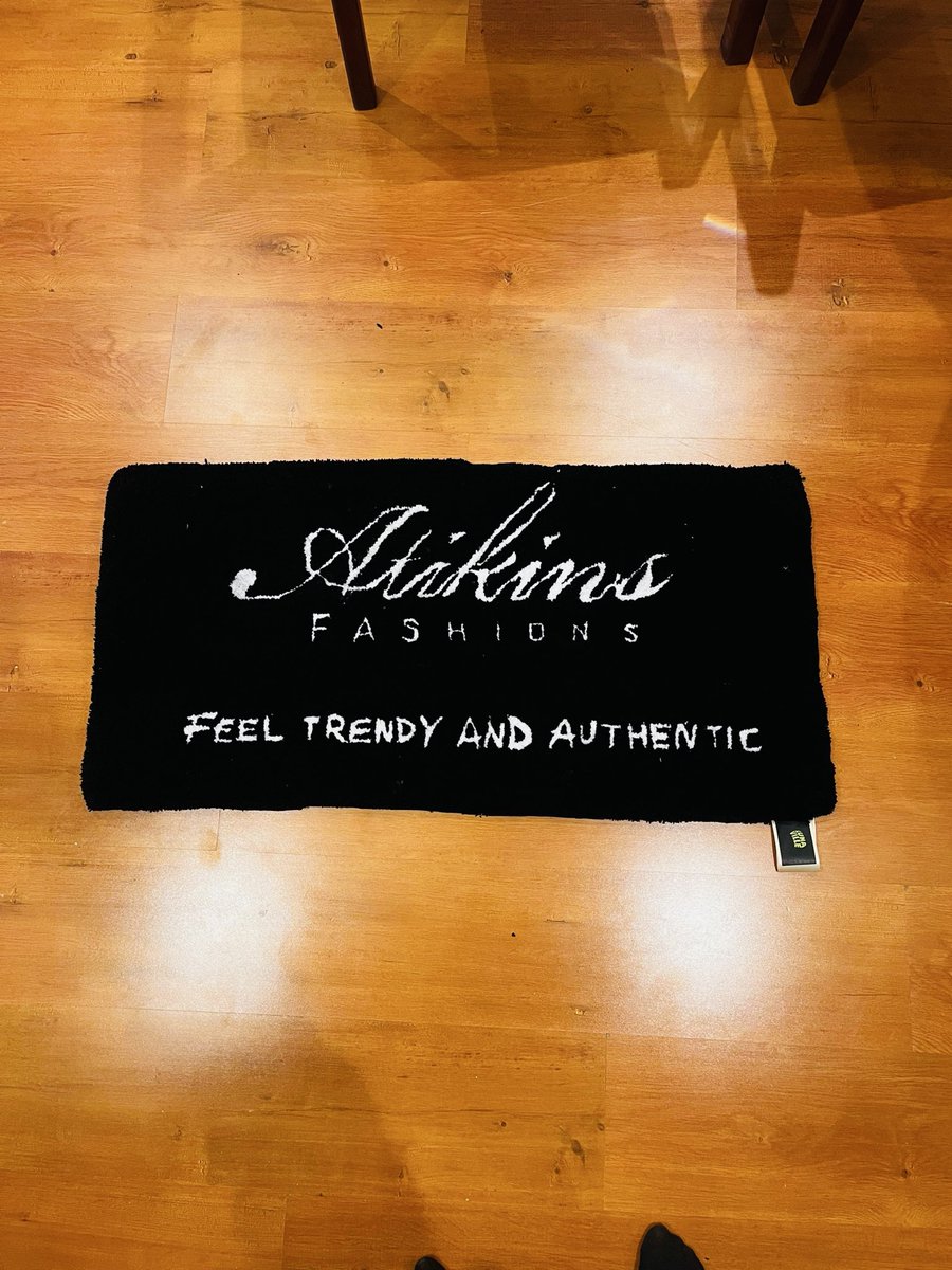 AtikinsF's tweet photo. Tomorrow makes the dream 🛌 work.everybody grows at different rates, big step at #atikinsfashionz. https://t.co/LcRMgzVKO3