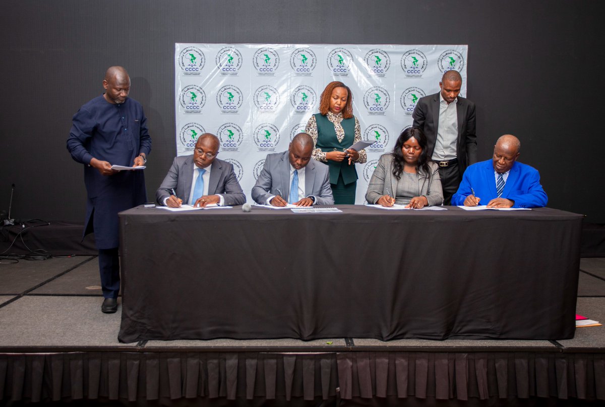 CCCC_COMESA's tweet image. #RECsCollaboration #MOUSigning #26February2026 #Livingstone-#Zambia 

The Memorandum of Understanding (MOU) signed between the EAC Competition Authority, the COMESA Competition and Consumer Commission, the ECOWAS Regional Competition Authority and the WAEMU Commission @UEMOA