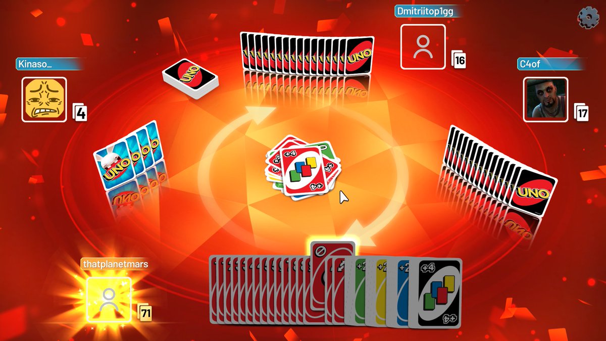 i broke uno, the game froze