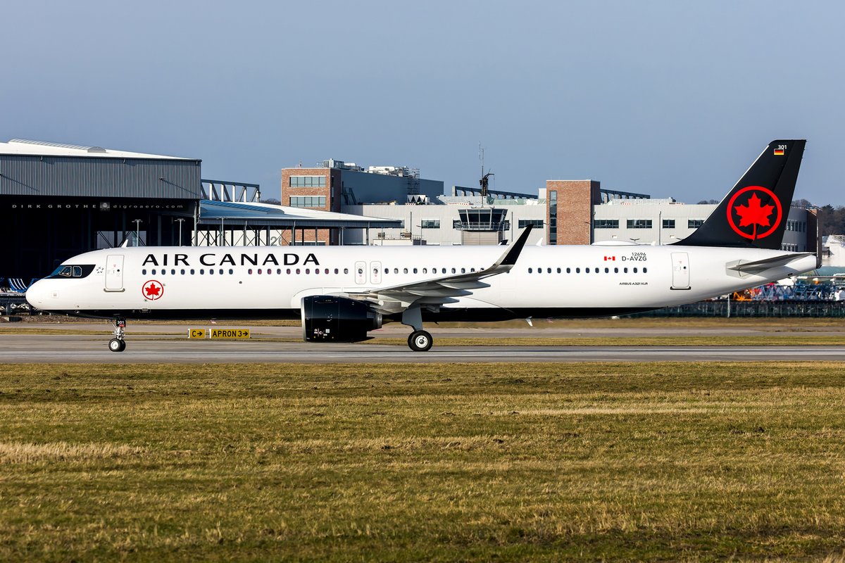 The 1st A321 XLR for <a href="/AirCanada/">Air Canada</a> C-GXLR did its double rto-test today at <a href="/Airbus/">Airbus</a> Hamburg.
Air Canada has a total order of 30 XLR and announced  Montréal to Palma de Mallorca as its first brand new route to be operated by its Airbus A321 extra-long range (XLR) aircraft starting in