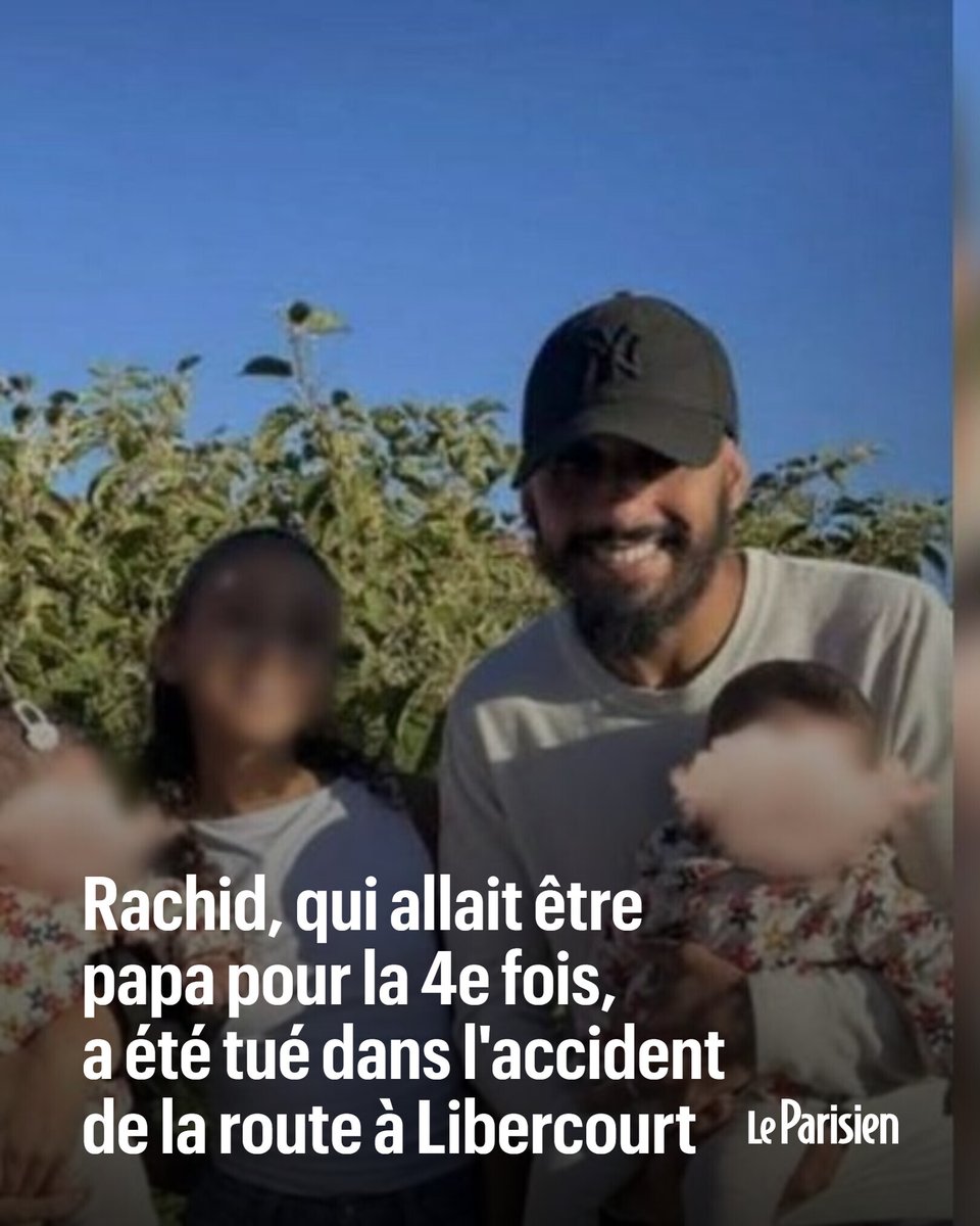 🔴 Ce père de trois filles, qui se rendait au travail, a été percuté frontalement par une voiture conduite par un adolescent de 15 ans dans cette ancienne cité minière, dans la nuit de mardi à mercredi.

Son épouse Alisson est en fin de grossesse

➡️ l.leparisien.fr/xDCA