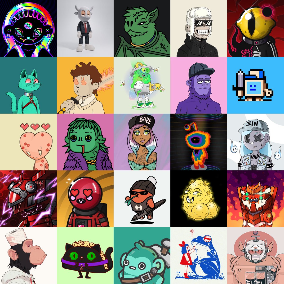 I love collecting NFTs...show me yours!