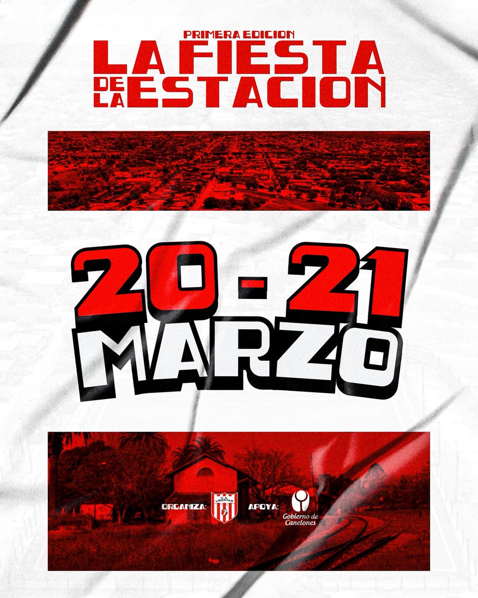 decanocanario's tweet photo. 🔜 𝗟𝗔 𝗙𝗜𝗘𝗦𝗧𝗔 𝗗𝗘 𝗟𝗔 𝗘𝗦𝗧𝗔𝗖𝗜𝗢́𝗡 

📆 20 y 21 de marzo

Bandas en vivo, stands, juegos para niños, sorteos y más 🥳 

🫵🏼 ¡Los esperamos! https://t.co/o0mhams5vk