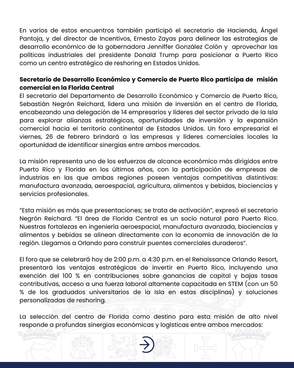 Gobierno de Puerto Rico tweet media
