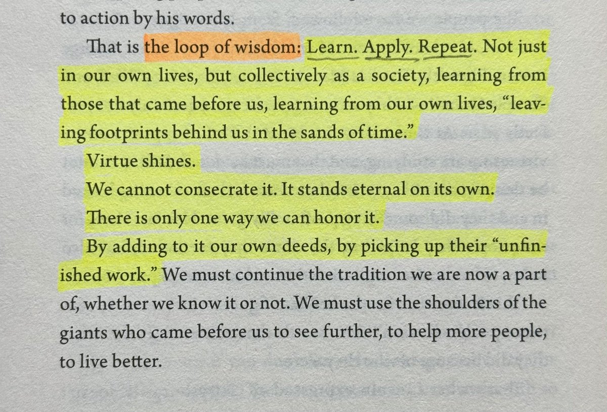 Wisdom Loop The loop of wisdom: Learn. Apply. Repeat.