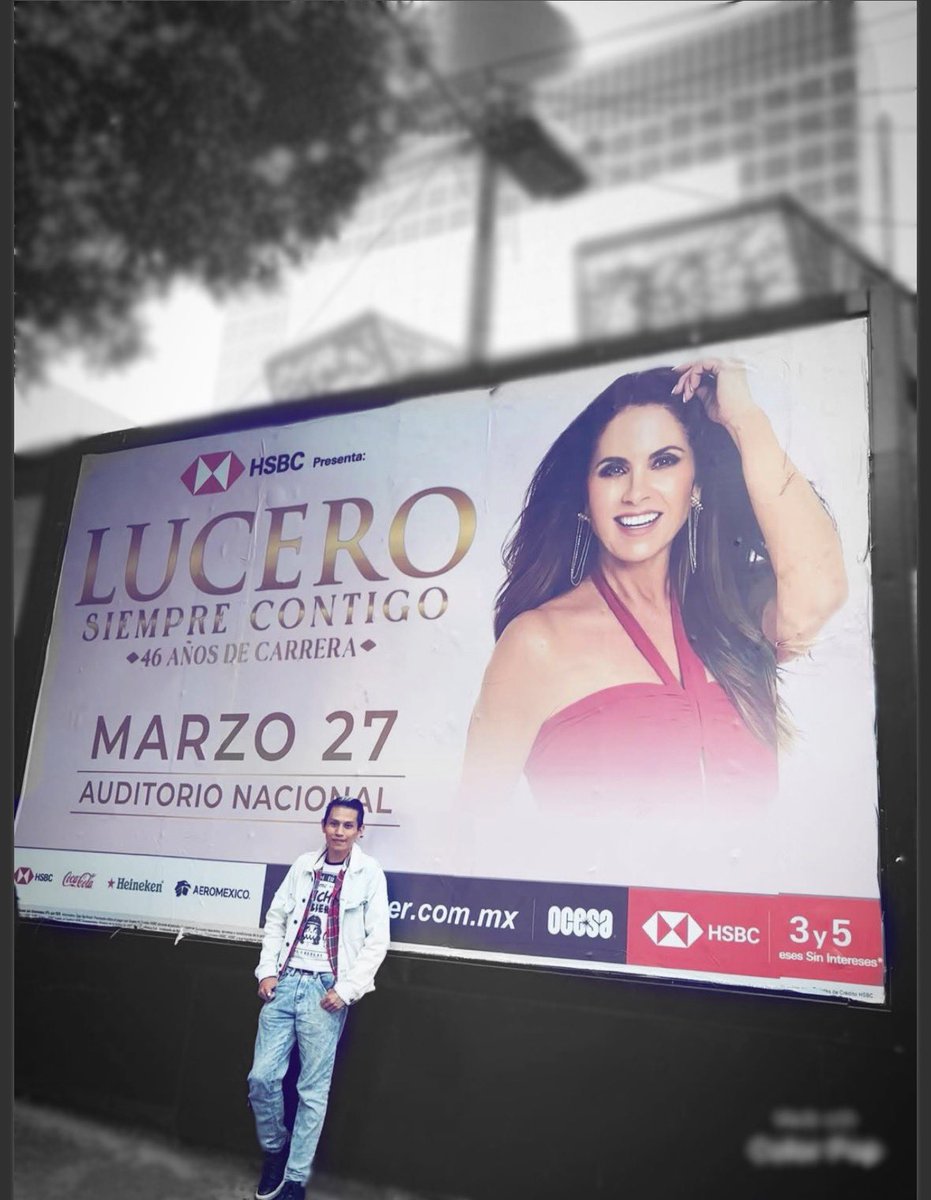 Ya listo para celebrar conmigo <a href="/LuceroMexico/">Lucero</a> en auditorio nacional #LuceroenHoy