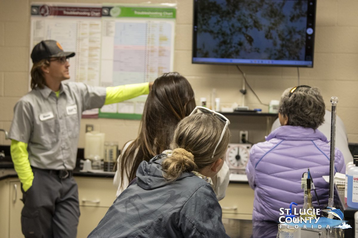 StLucieGOV's tweet image. Members of St. Lucie Water Champions toured a wastewater plant, learning how treated water supports irrigation and more! Join us! oxboweco.com #StLucieCounty #ERD #Utilities