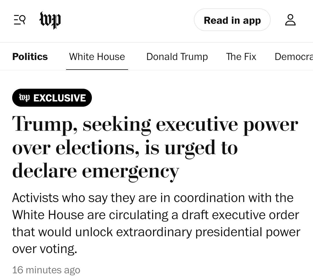 ok_post_guy's tweet photo. We've been in a constitutional crisis for a year and the media is effectively bored with the story https://t.co/Rw4SXv7inO