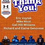 Photo by Westconn Football 🐺 (@WestConnFB)