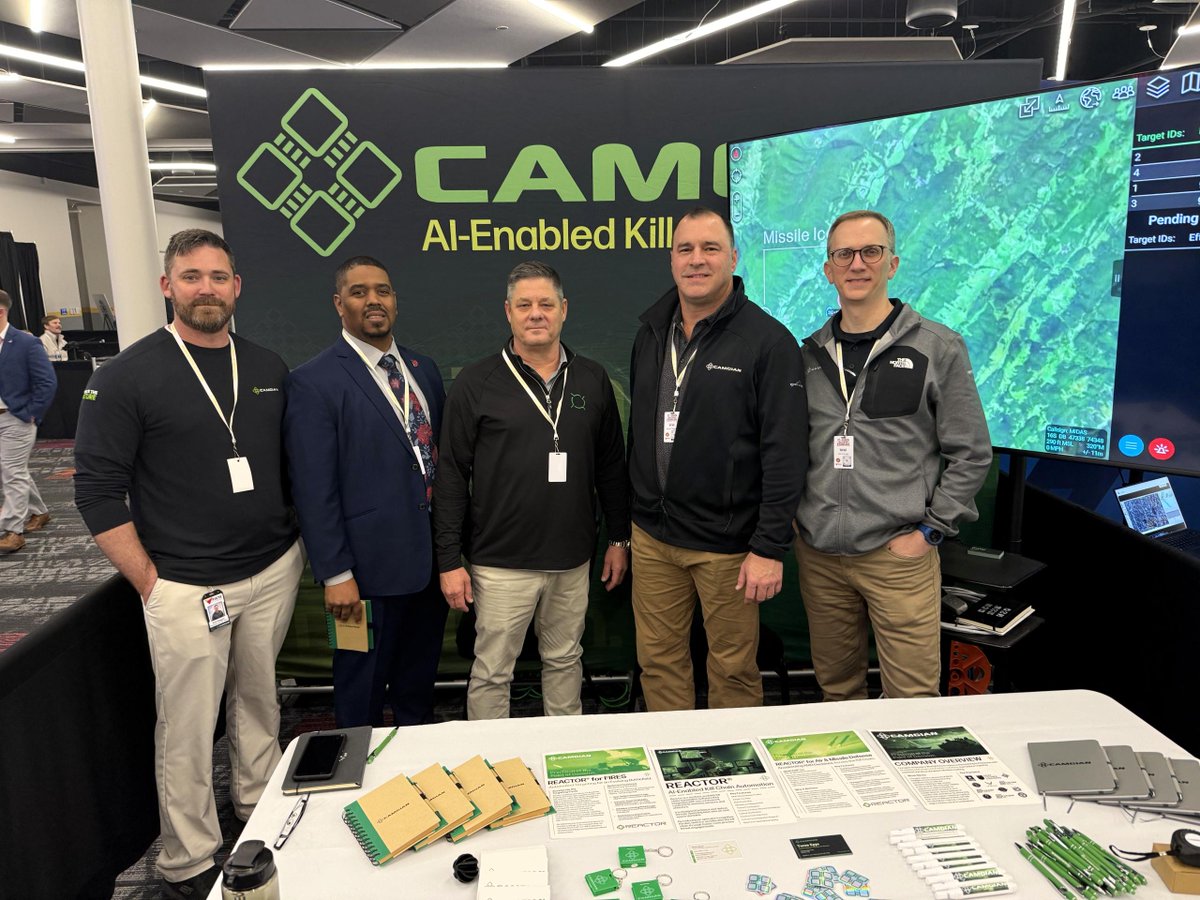 CamgianAI's tweet photo. Engaging the Air Defense Community at the C-UAS Forum
We had the opportunity to connect with leaders across Air Defense and contribute to conversations that matter to operators in the field.

Thank you to everyone who engaged with our team.

#Camgian #CUAS #CounterUAS #AirDefense https://t.co/koCMGJc9Na