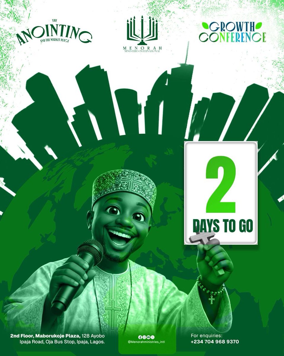 MenorahMinIntl's tweet photo. Two days to go. The call is to come prepared, expectant, and ready to receive tools that refine both your spiritual journey and professional aspirations.

Secure your access now. Register through the link.

https://t.co/d8LnZeMnQa https://t.co/VW6qiXJo5K