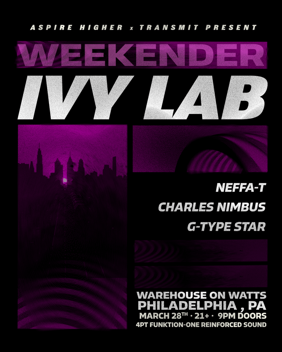 AspireHigher's tweet photo. 🚨B2B BANGER ALERT🚨

Night  1  -  @AlixPerez + @northernroadUS + Dave  Shichman

Night  2  -  @IvyLab_ + Neffa-T  + @charlesnimbus + @GTypeStar 

Head to link in our bio for more info! https://t.co/upXjLsqiuC