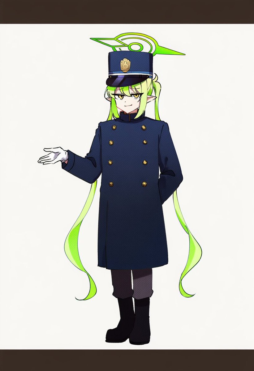 ブルーアーカイブのヒカリ ズボンスタイル
似合うなオイ こっちの方がウケるんじゃないのか 