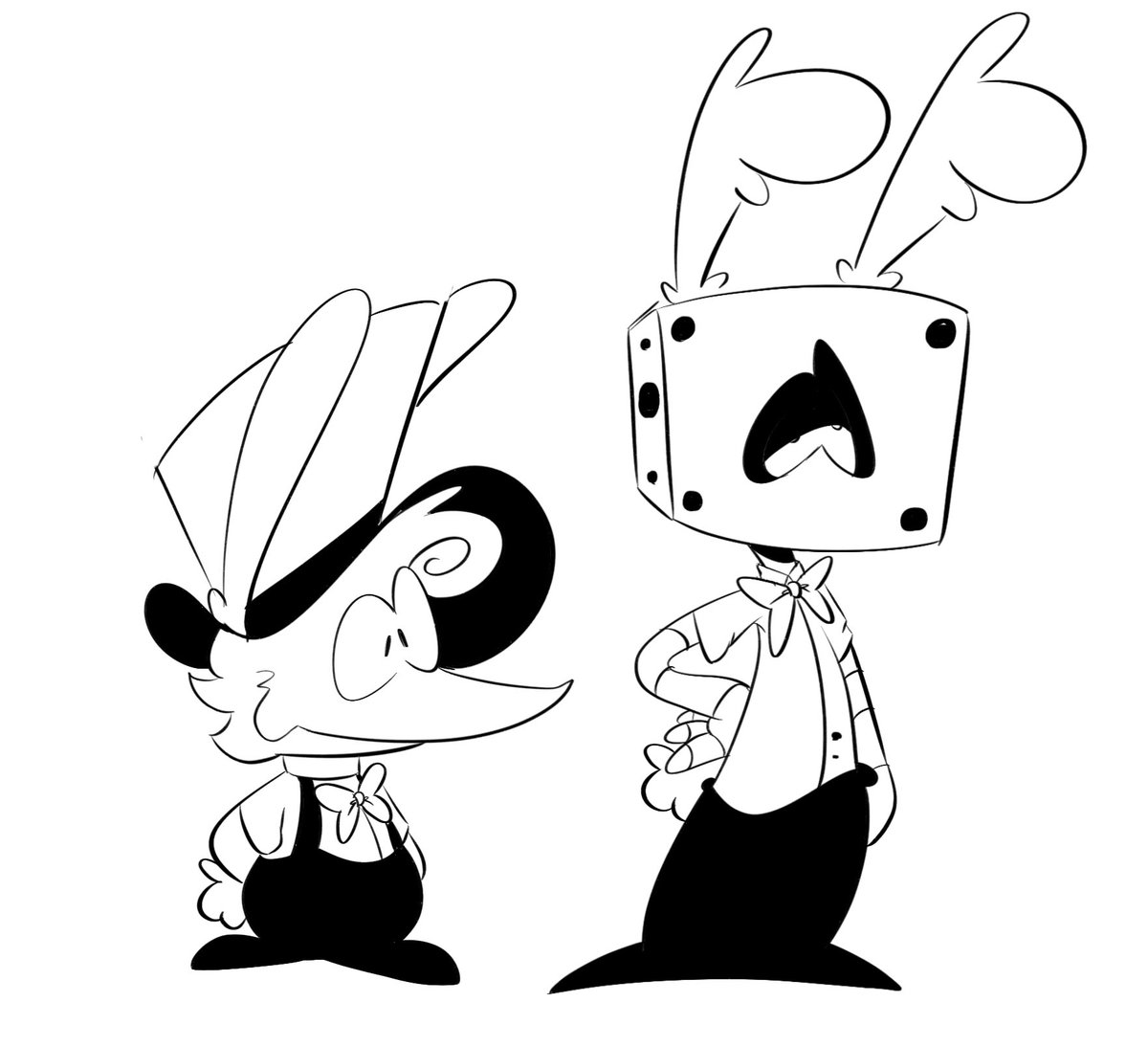 BlurryIsMe_'s tweet photo. Dumbfuck and Shitfuck
#outofluck #oc #ocart https://t.co/aWYyY7tmhM