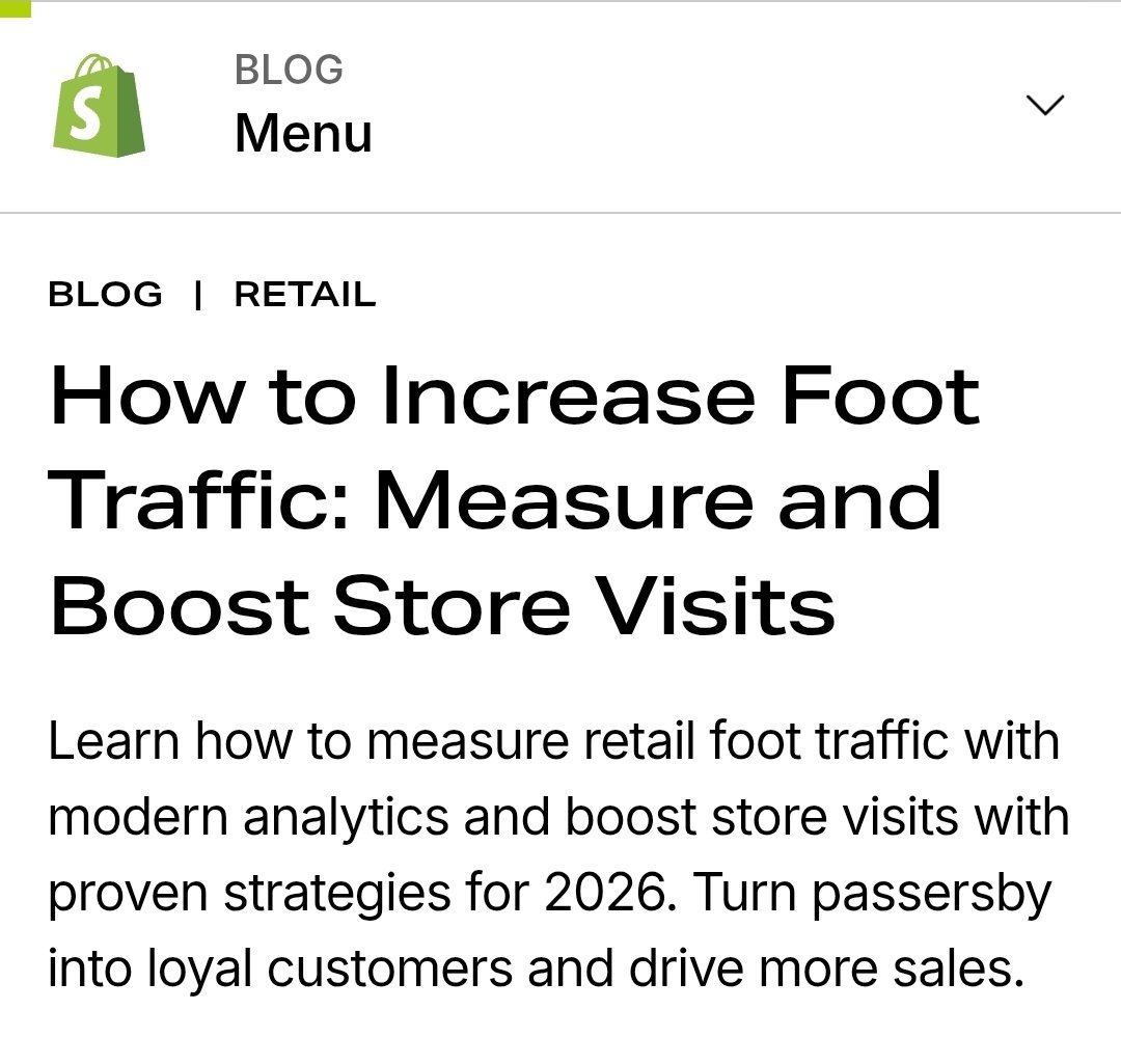 Dagnum_PI's tweet photo. 🚨 JUST-IN: @Shopify is giving Dôr a major endorsement!

In their foot traffic guides, they recommend privacy-first thermal sensors like @DorTechnologies to measure in-store visitors and true conversion rates with POS data.

Brick-and-mortar meets ecommerce metrics. Thread 👇 https://t.co/ZQsW2PYRrx