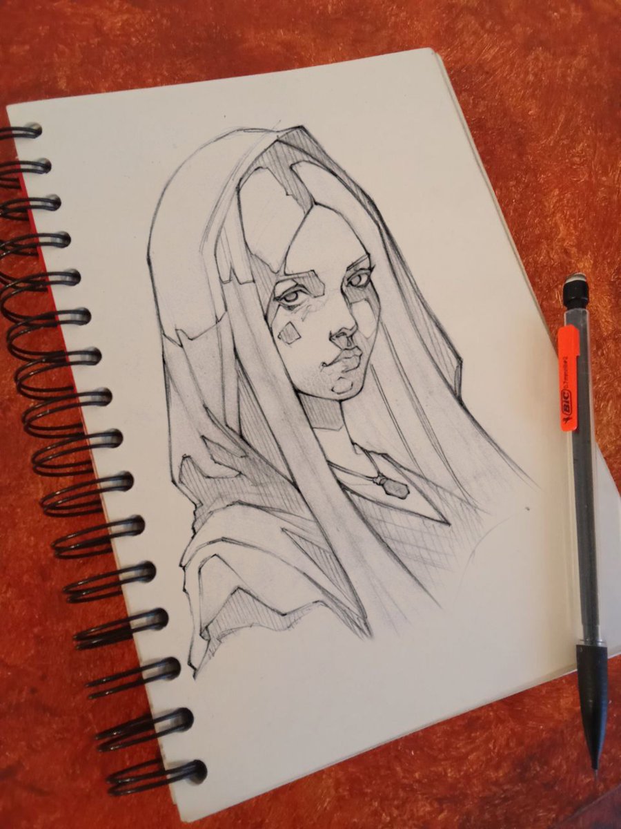 Ena_Bianca's tweet image. Quick one 😗
#sketch #sketchbook #Pencildrawing