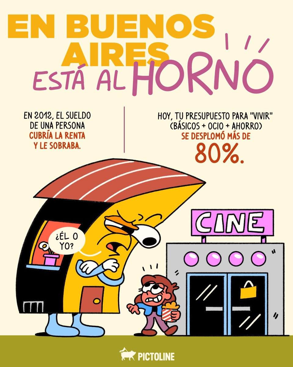 pictoline's tweet photo. Sueldos de 2012 con rentas de 2025, quedamos 🤡 Ahora independizarse es un lujo 😥🏢

#alquiler #vivienda #autonomia #viviendadigna #renta #sociedad #pictoline https://t.co/HWM0SahGuC