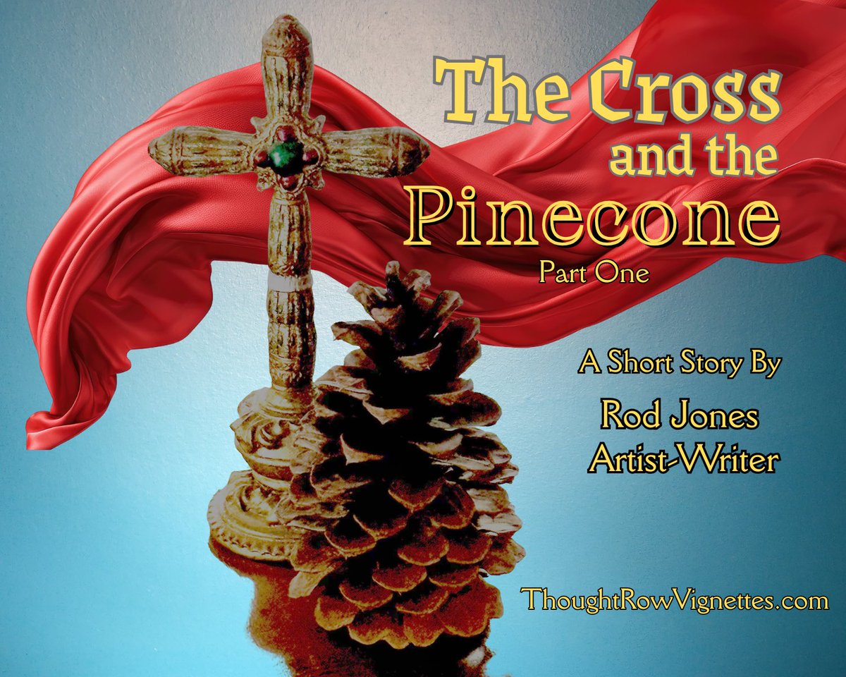 ThoughtRowVign's tweet photo. A young orphan couple.  
A hidden past.  
And a simple pinecone that won’t let go of Mary’s imagination.
.
In The Cross and The Pinecone – Part One, John and Mary step out of a worn‑down West Virginia orphanage and into life at a small bourbon distillery tucked deep in the pines. There’s a barn wedding with fiddles and homemade cake, an older couple sitting quietly in the back pew, and a shared last name that no one can quite explain. As Mary walks the woods after work, collecting “perfect” pinecones and arranging them like little altars of her own, small hints begin to surface that the family she never knew may not be as distant as she thinks.
.
If you enjoy Hallmark‑style stories with heart, mystery, and a touch of faith, follow the link to my newsletter and start The Cross and The Pinecone – Part One. The secrets behind that cross and that pinecone are only beginning to unfold.
.
Here’s the link to part one, available for you to read in my newsletter:
https://t.co/YfLD8OKkwI
.
This story or essay was written entirely by me, Rod Jones Artist-Writer, with human hand and imagination, no AI assistance. Any imperfections in grammar or punctuation are authentically mine.
.
.
#ThoughtRowVignettes #FaithAndFiction #ChristianFiction #InspirationalReads #TheCrossAndThePinecone #FaithAndRomance
