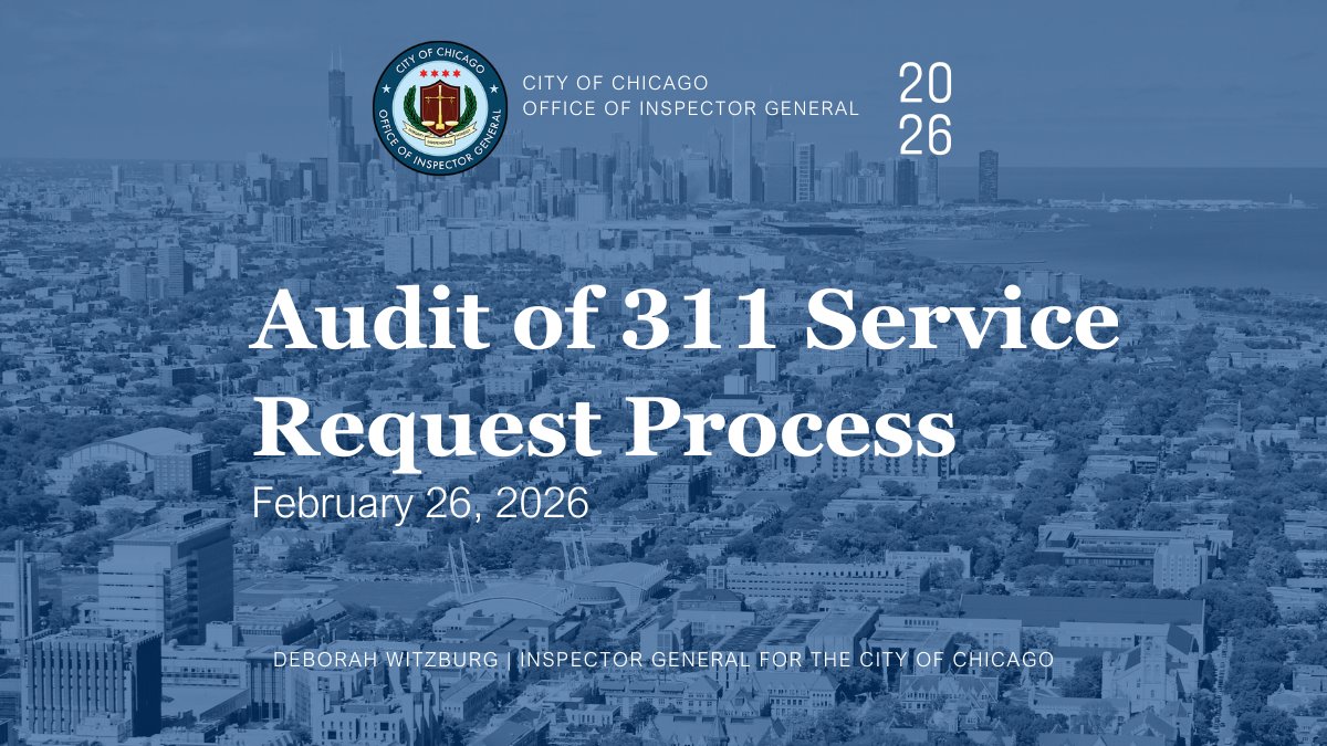 Chicago Office of Inspector General tweet media