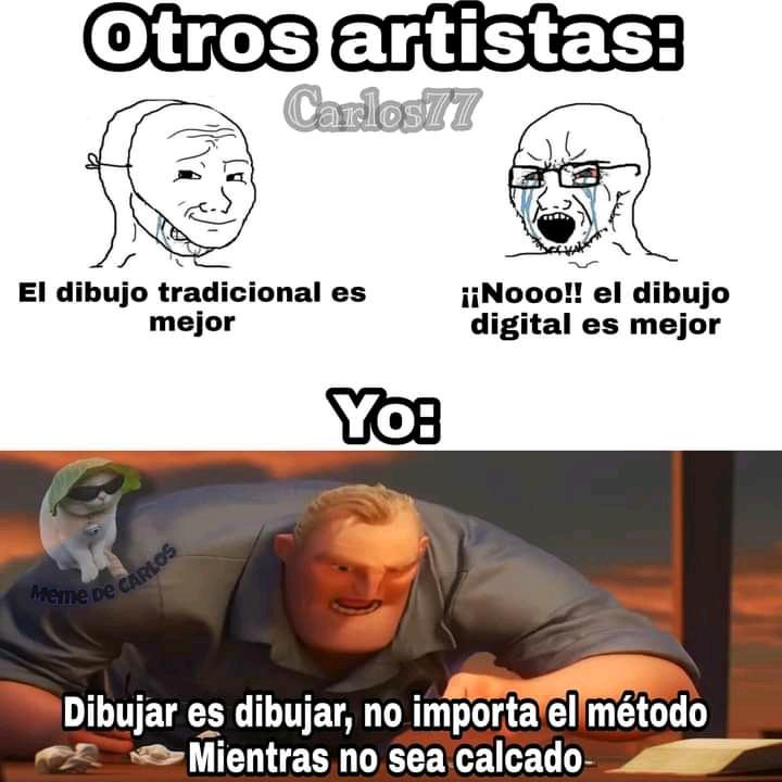 Prefieren dibujo digital o tradicional?