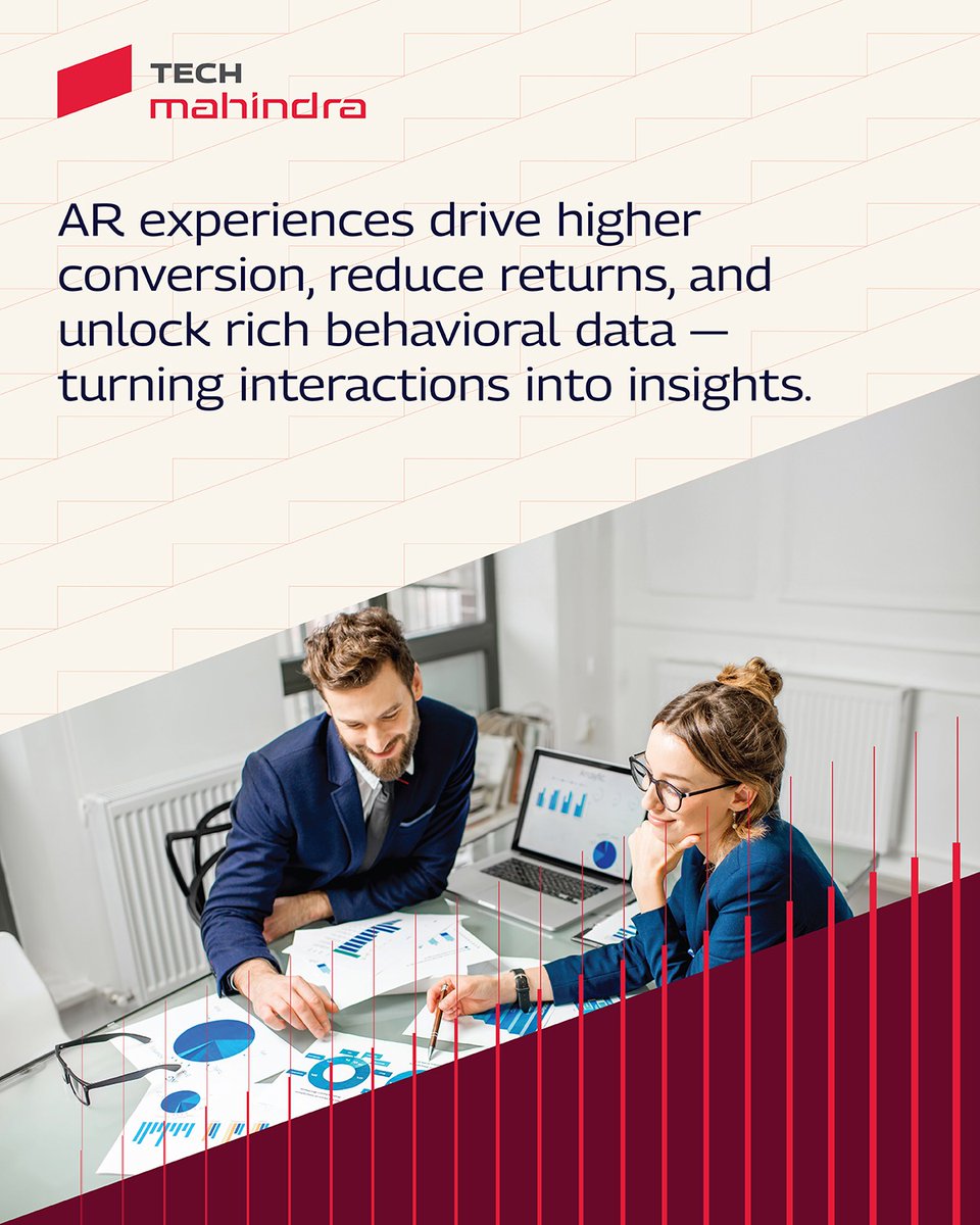 tech_mahindra's tweet image. Explore how #AugmentedReality is reshaping marketing and advertising in this latest whitepaper authored by Gowtham K N, Senior Business Analyst at @tech_mahindra.

As attention spans shrink and scroll fatigue grows, AR moves beyond novelty to seamlessly blend digital content with