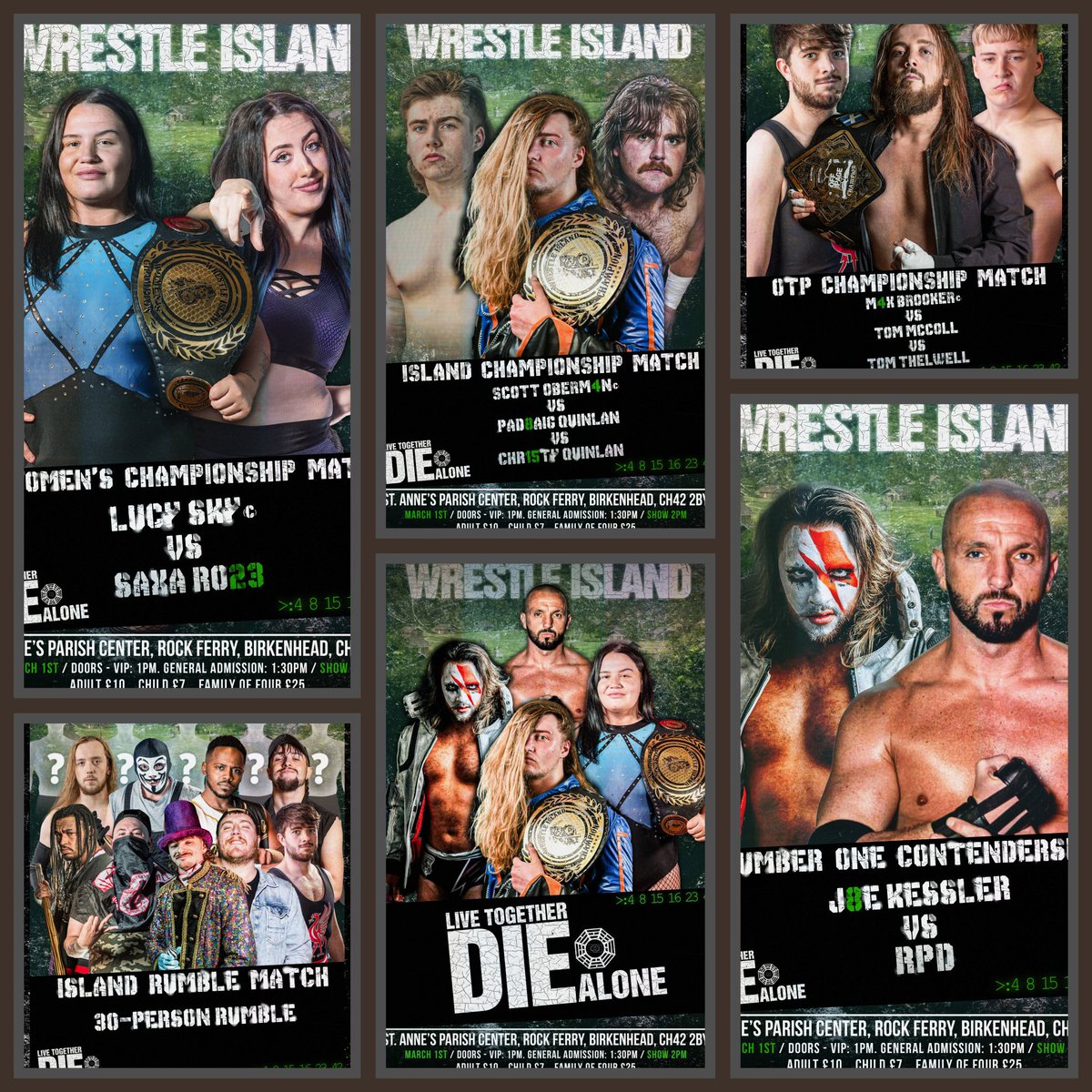Wrestle Island🍥 tweet media