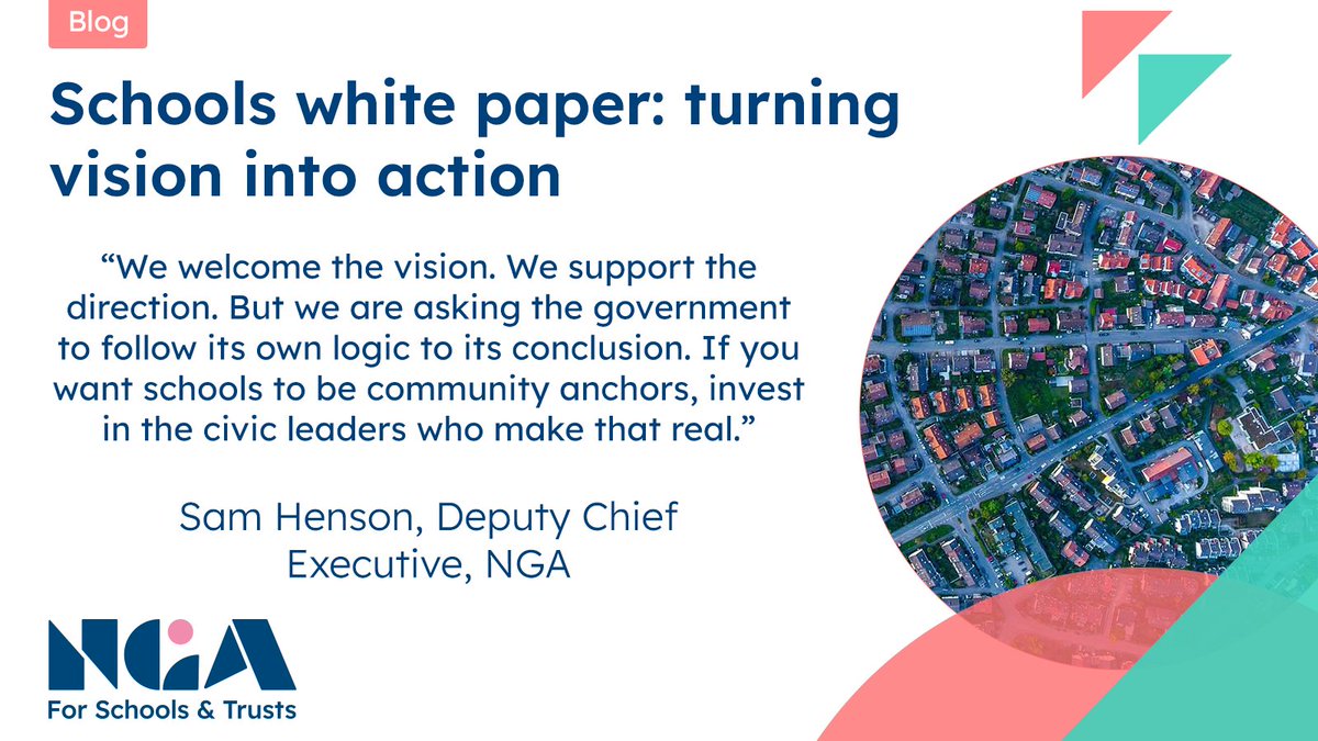 NGA For Schools & Trusts #VisibleGovernance tweet media