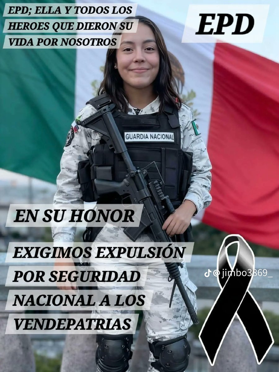 D.E.P
NAHOMI ELIZABETH MARTINEZ.
Heroína de México.